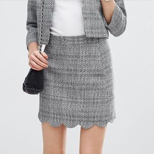 Asos Tweed Skirt